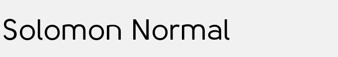 Solomon Normal